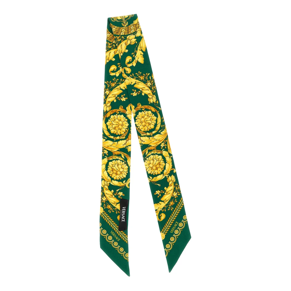 Versace Lavallière 'Baroque' - Female - Silk Scarves - Multicolor - One Size - Accessories