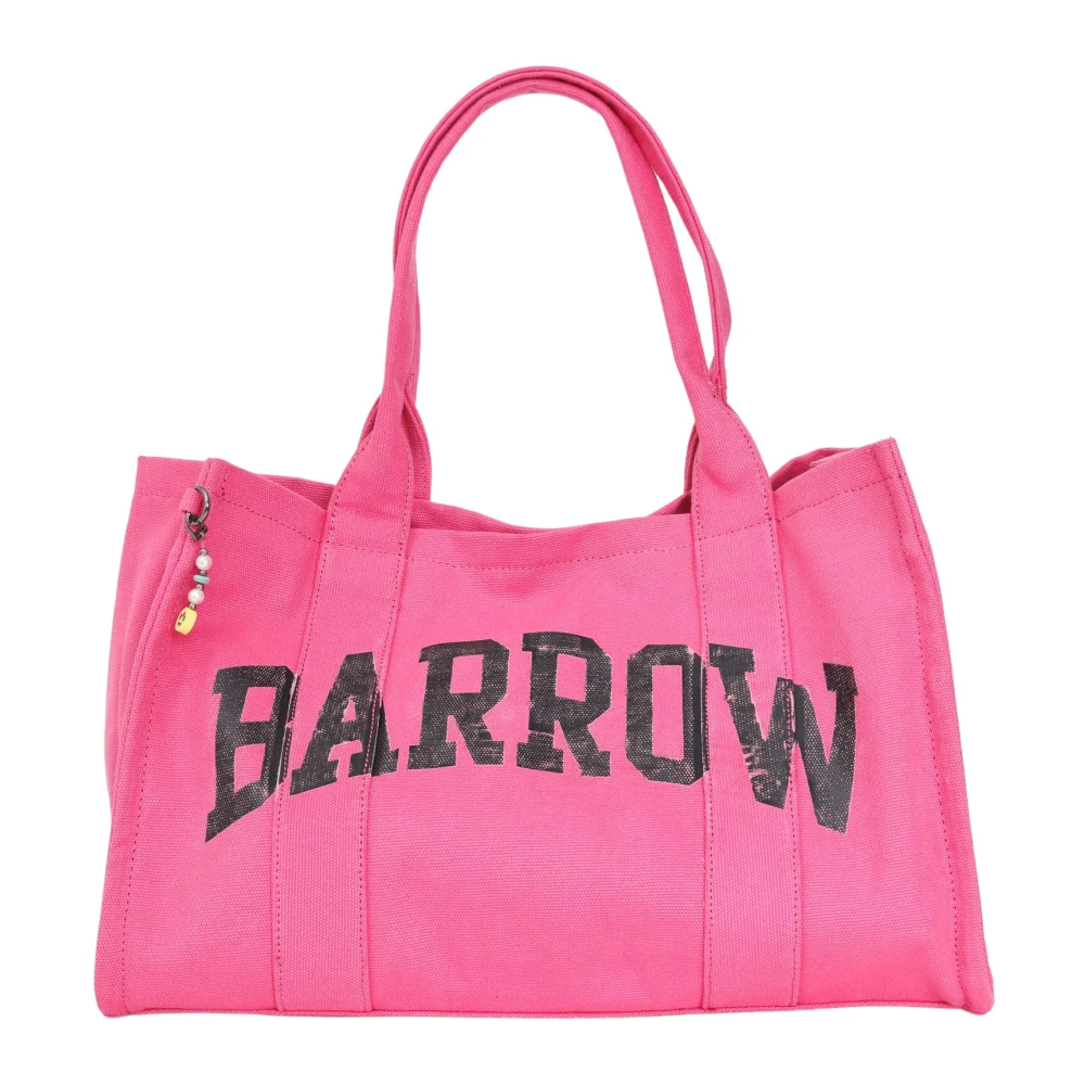Barrow Fuchsia Canvas Tote Bag Woman Pink Dames