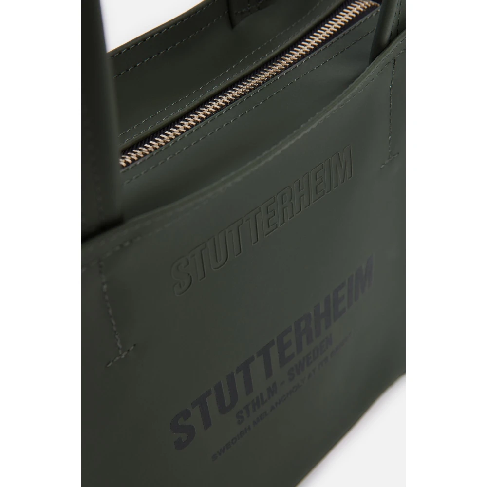 Stutterheim Waterdichte Crossbody Handtas Biblio Green Dames