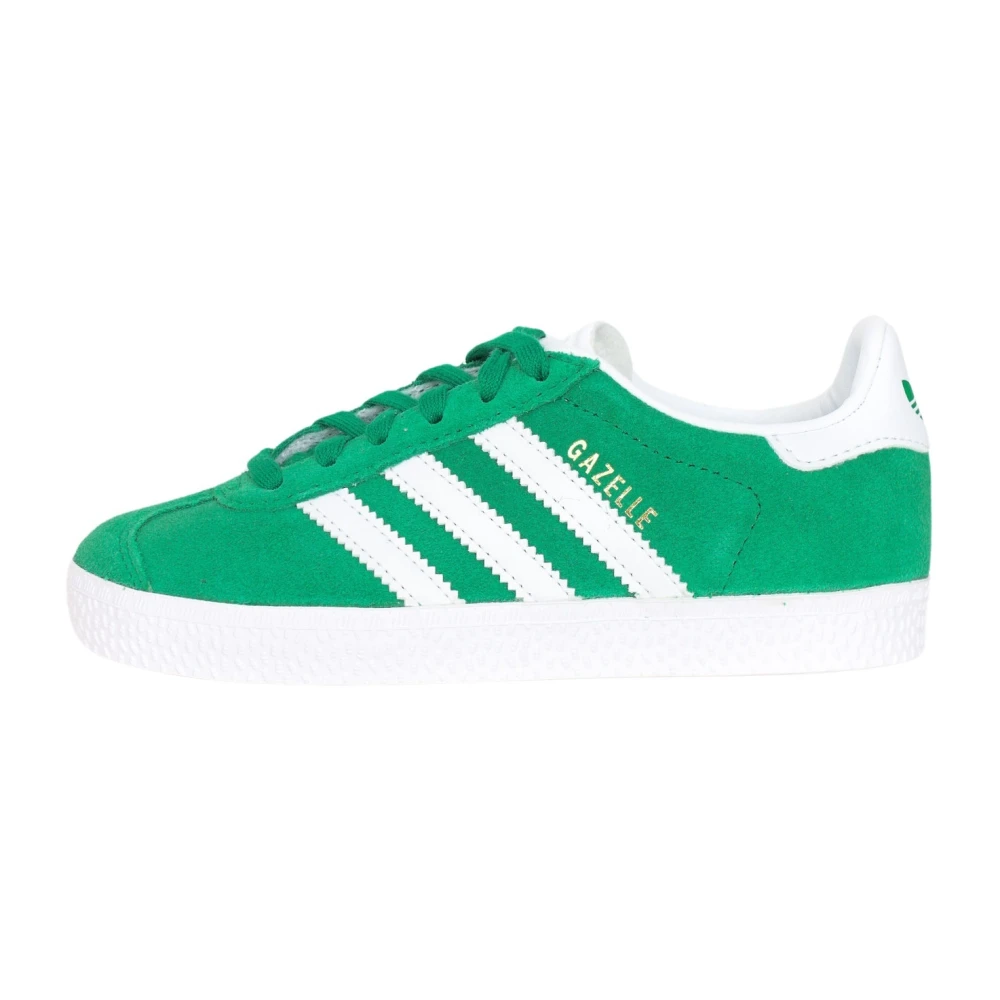 Adidas Originals Gröna Gazelle Barn Sneakers Green, Unisex