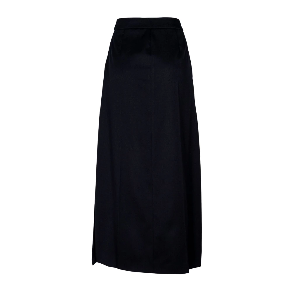 Erika Cavallini Stijlvolle Midi Rokken Collectie Black Dames