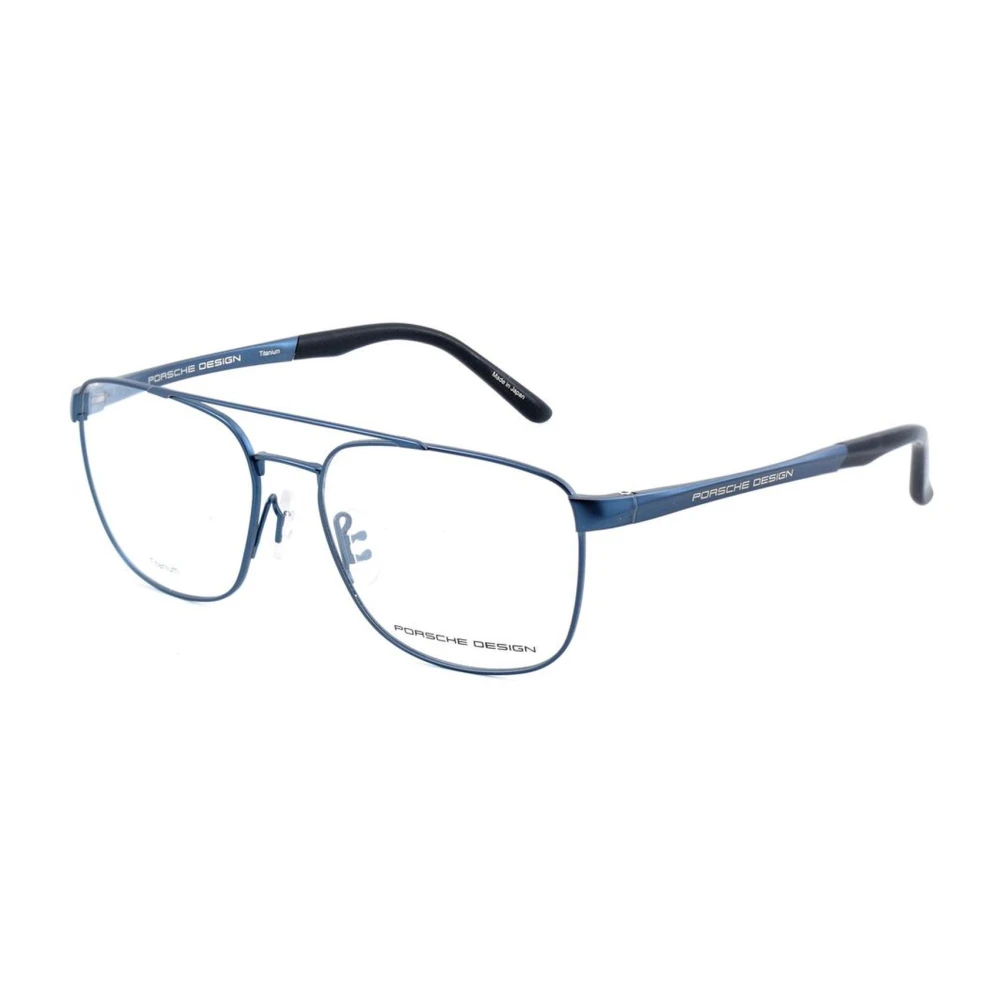 Porsche Design Blauwe Titanium Frames met Wijzerplaat Blue Heren