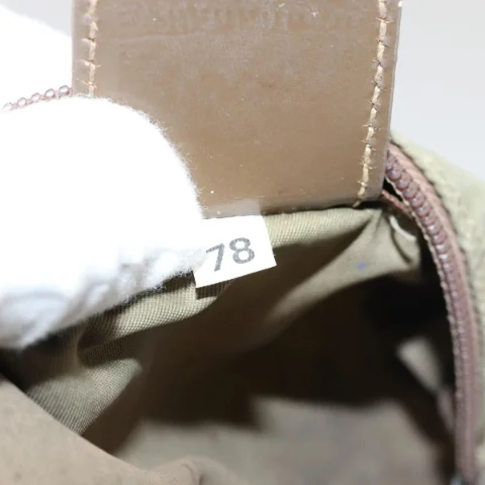 Prada Vintage Pre-owned Nylon pouches Beige Dames