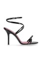 sandale-a-talon-noir-verni