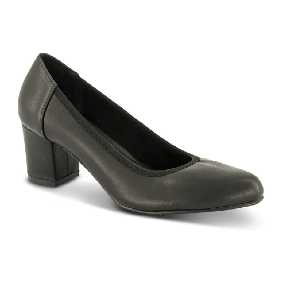 B&Co Klassiska Komfort Pumps Black, Dam