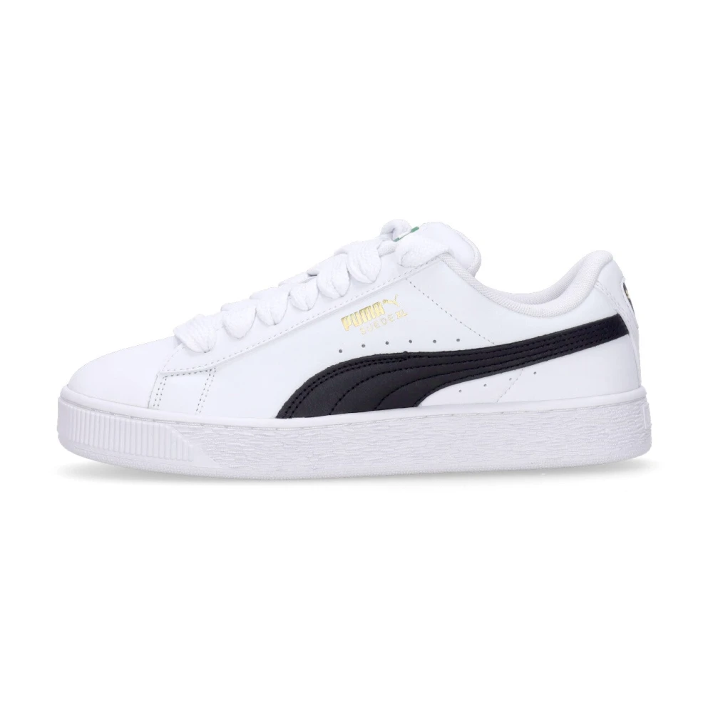 Puma Men's White Suede Low Shoe /Black - Sneakers - 11 Uk - Shoes