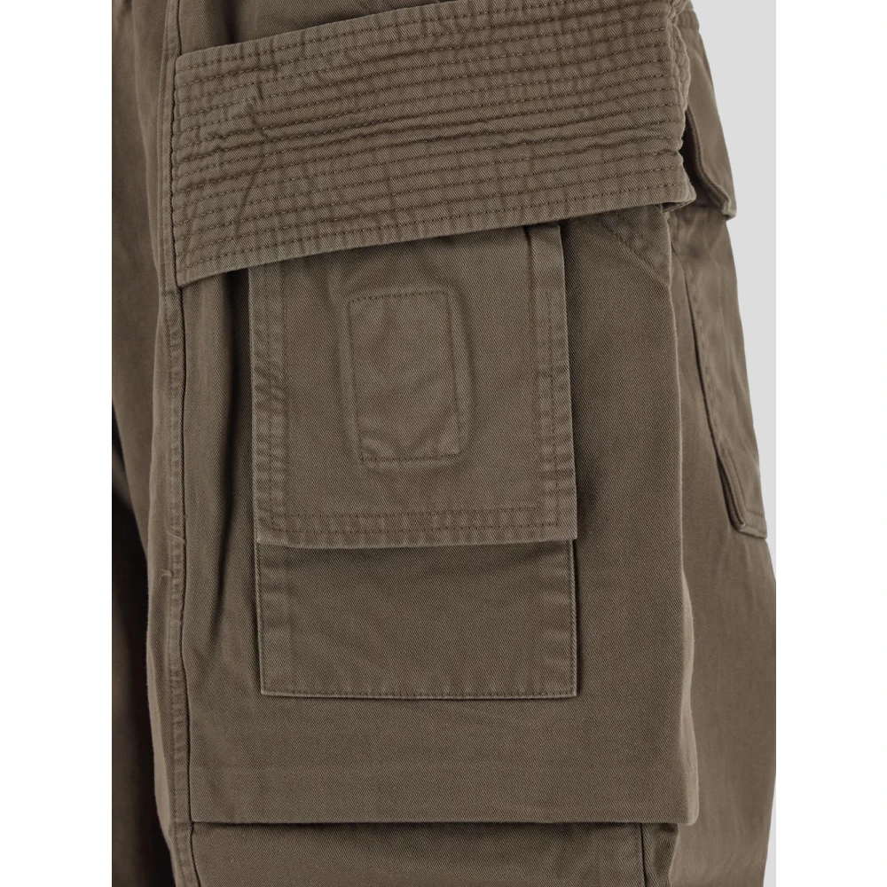 Rick Owens Cargo Pods in Katoen voor Mannen Brown Heren