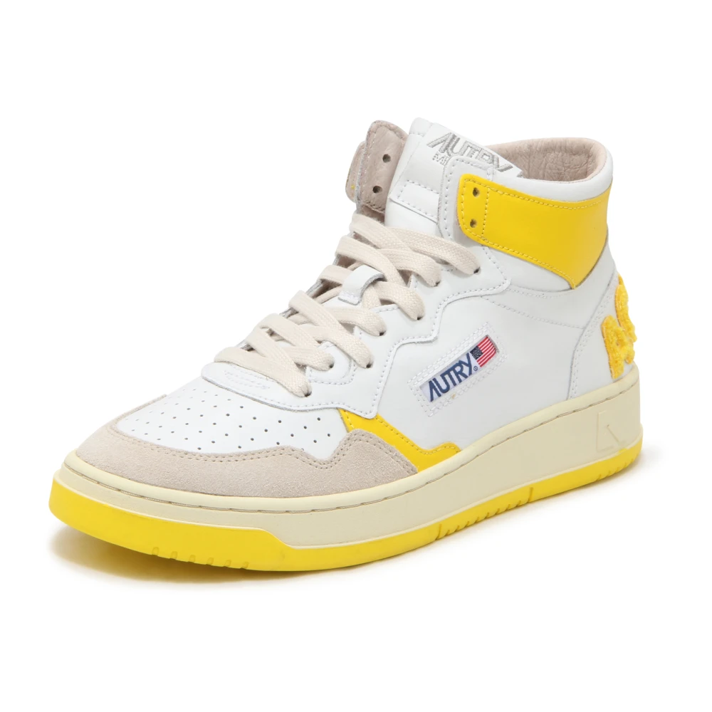 Autry Men's Multicolor Medalist Mid Shoes - Sneakers - 8 Uk - Shoes