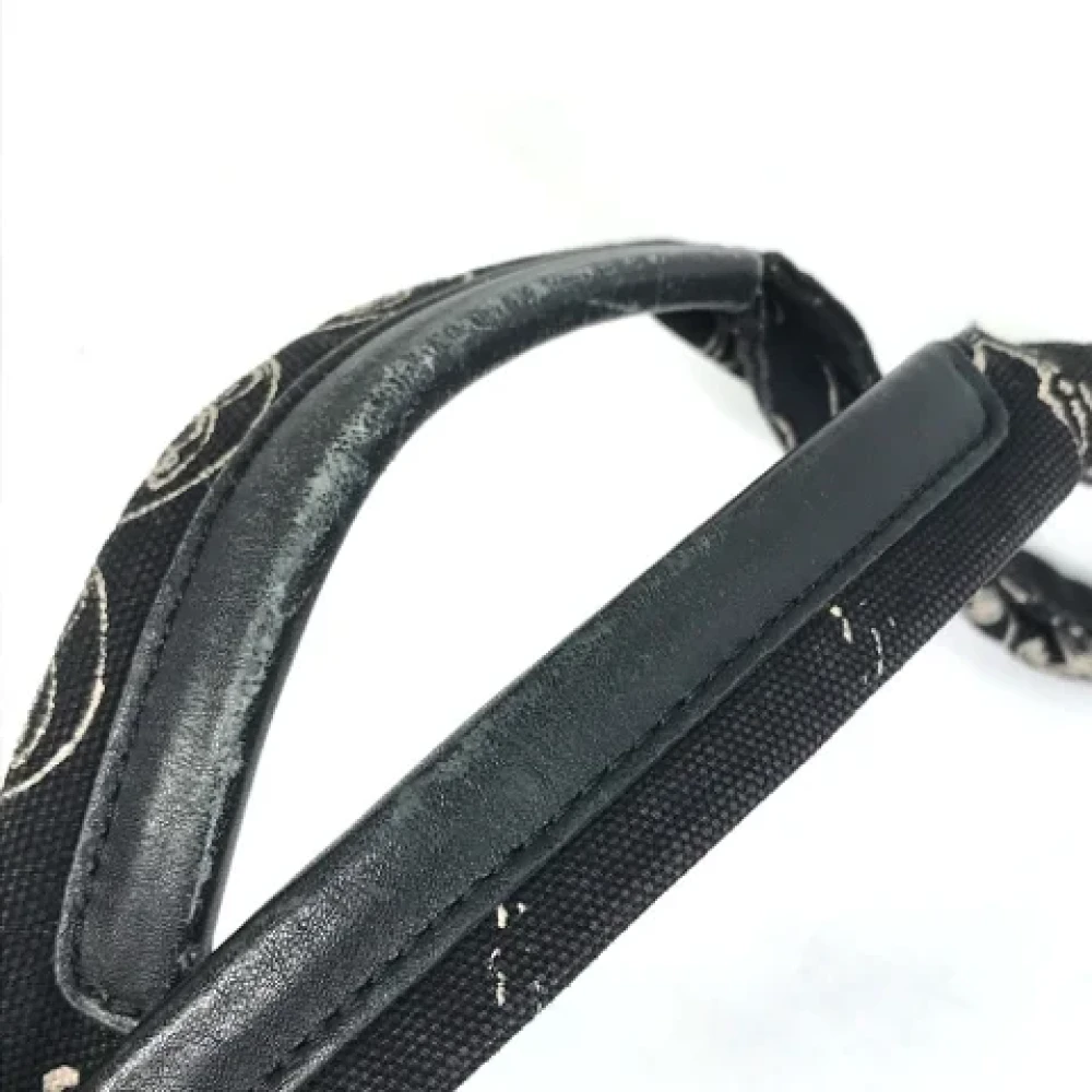 Chanel Vintage Pre-owned Fabric chanel-bags Black Dames
