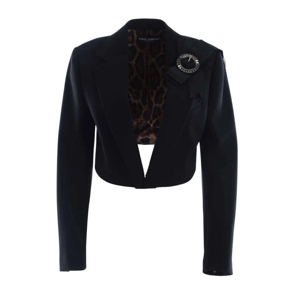 Dolce & Gabbana Stijlvolle Damesjas met Juweel Details Black Dames