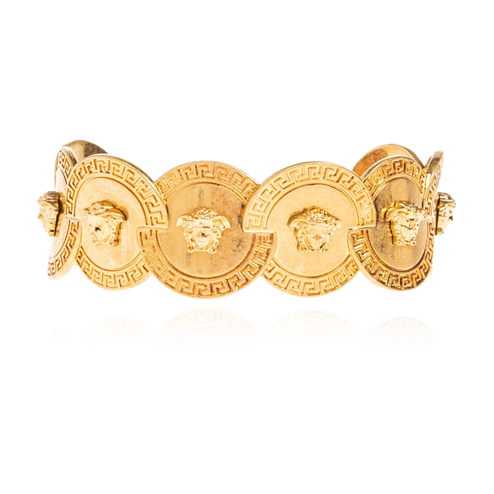 Versace Damen Gelb Medusa Head Bracelet