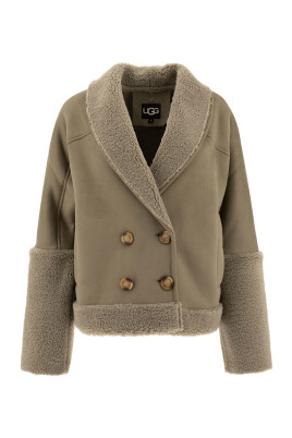veste-shearling-vert-luxefluff