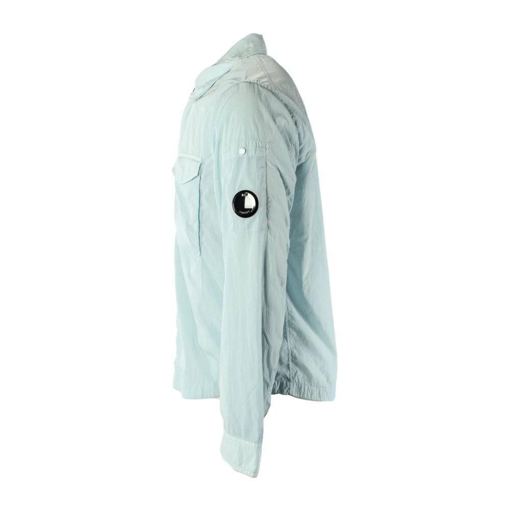 C.P. Company Blauwe Overshirt Chrome-r Stijl Blue Heren