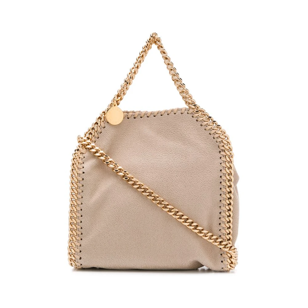 Stella Mccartney Mini Beige Falabella Tote Tas Beige Dames