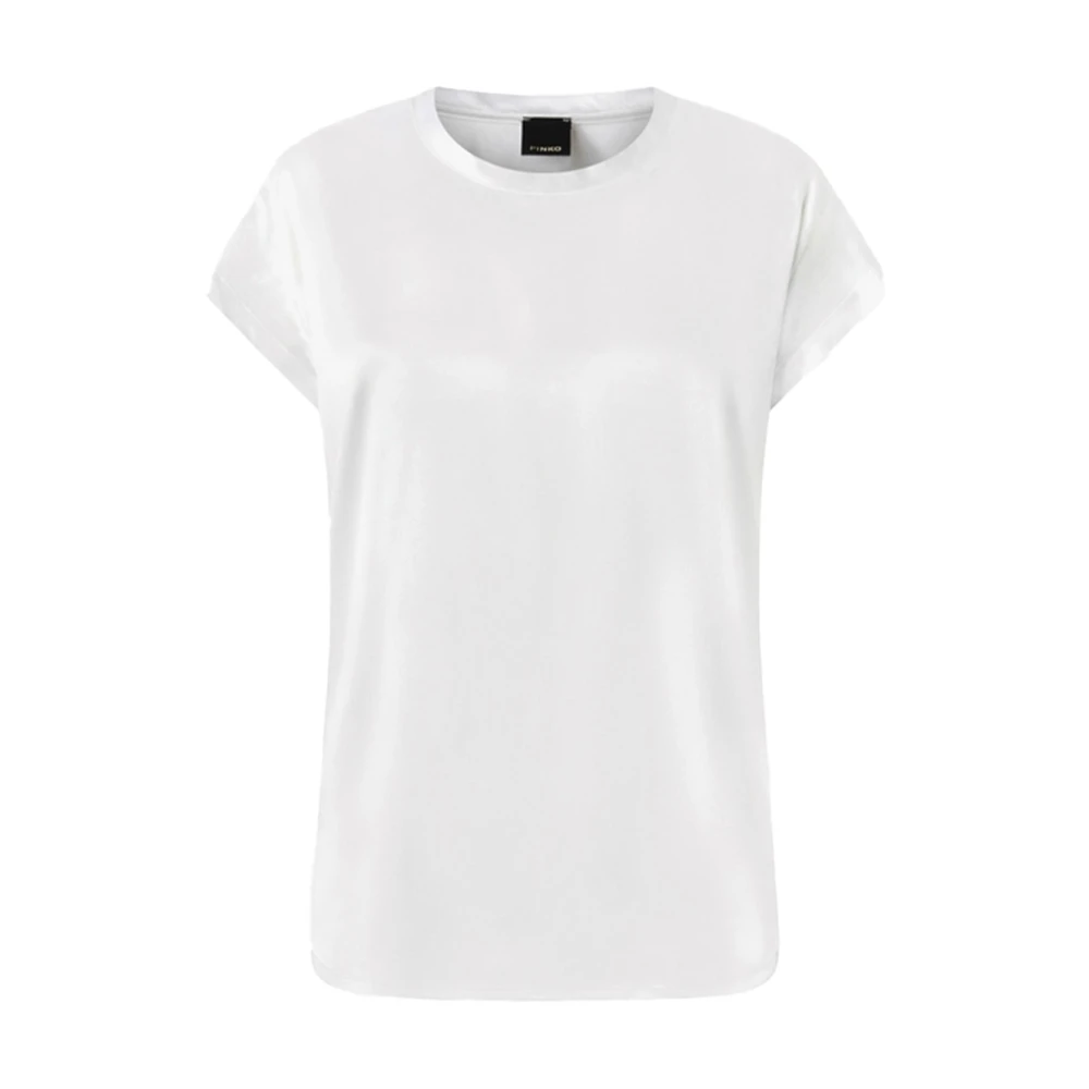 Pinko Women's White Farida Blouse - T-Shirts - L - Tops