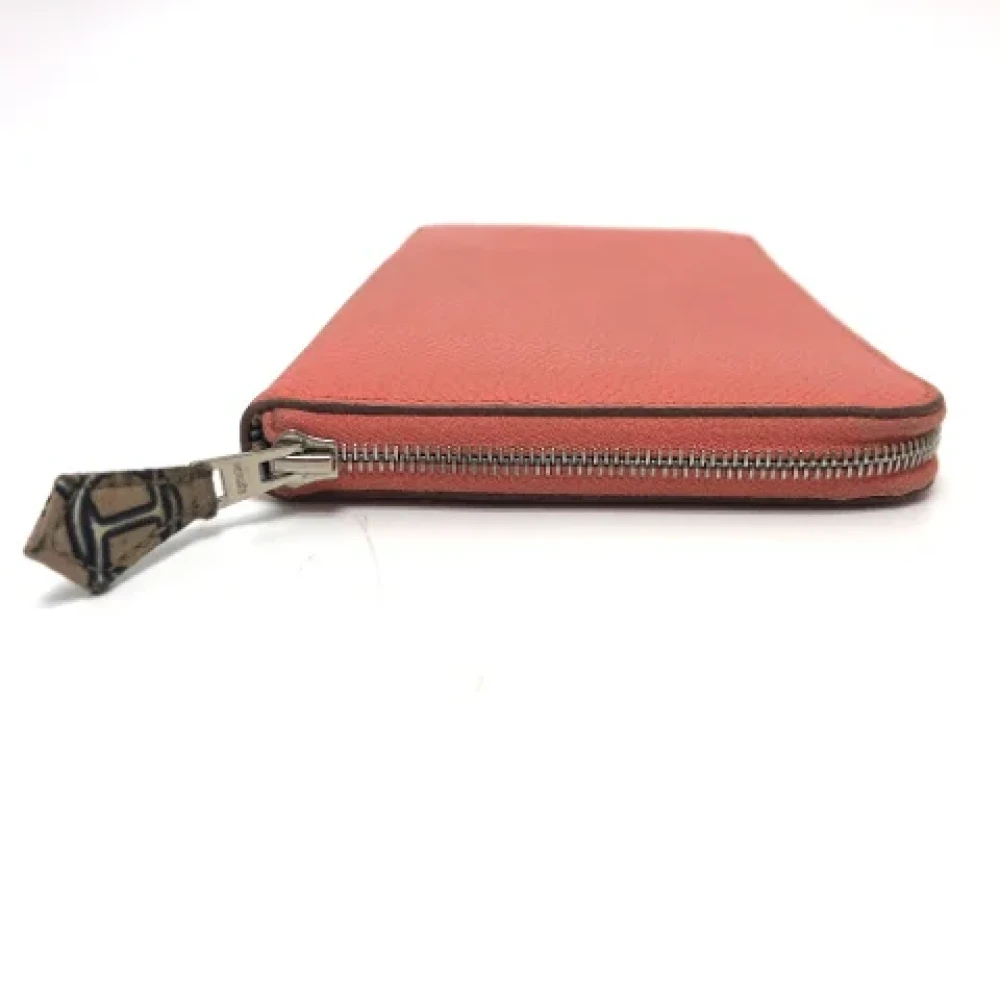 Hermès Vintage Pre-owned Leather wallets Pink Dames