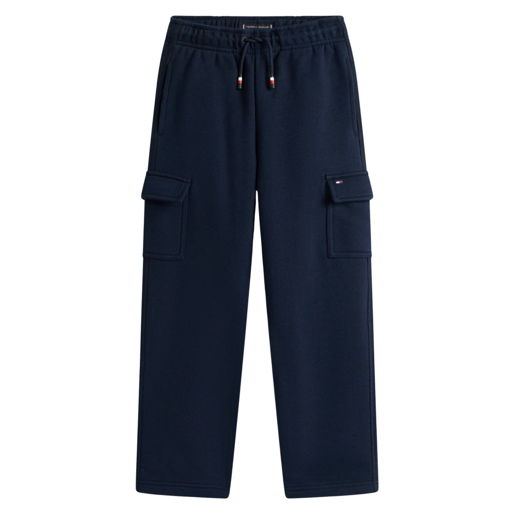 Tommy Hilfiger Boys Blue Cargo Joggers - Trousers - 5 Y - Kids