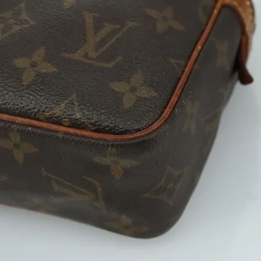 Louis Vuitton Vintage Pre-owned Canvas clutches Brown Dames