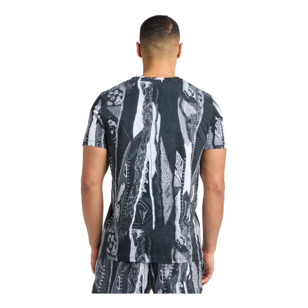 carlo colucci Gebreid Egon T-shirt Black Heren