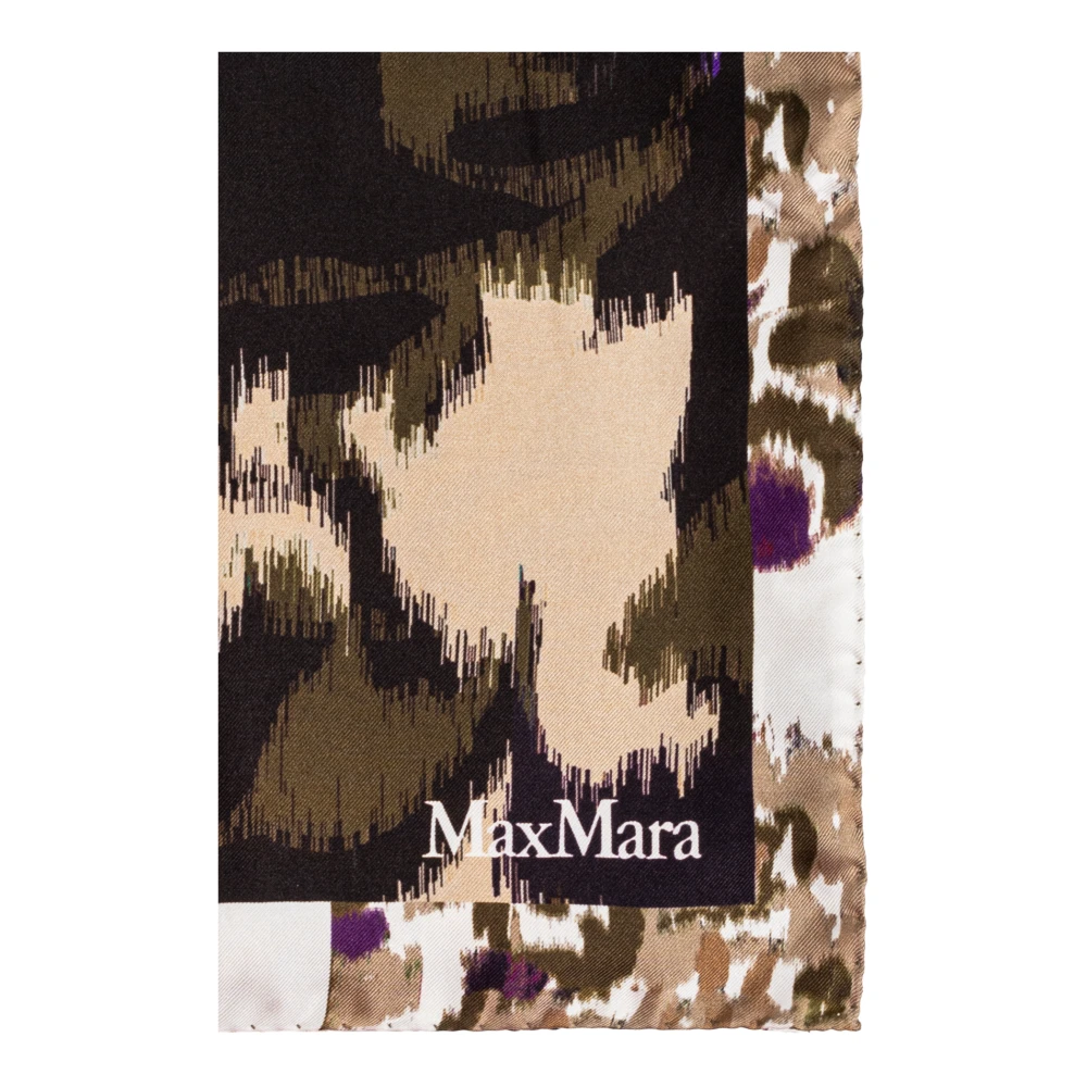 Max Mara Silk scarf Carre Multicolor Dames