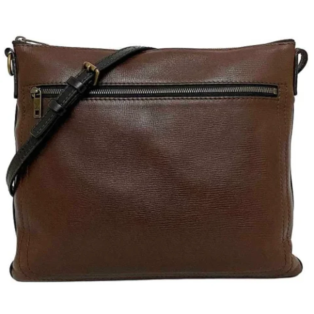 Louis Vuitton Vintage Pre-owned Leather shoulder-bags Brown Heren