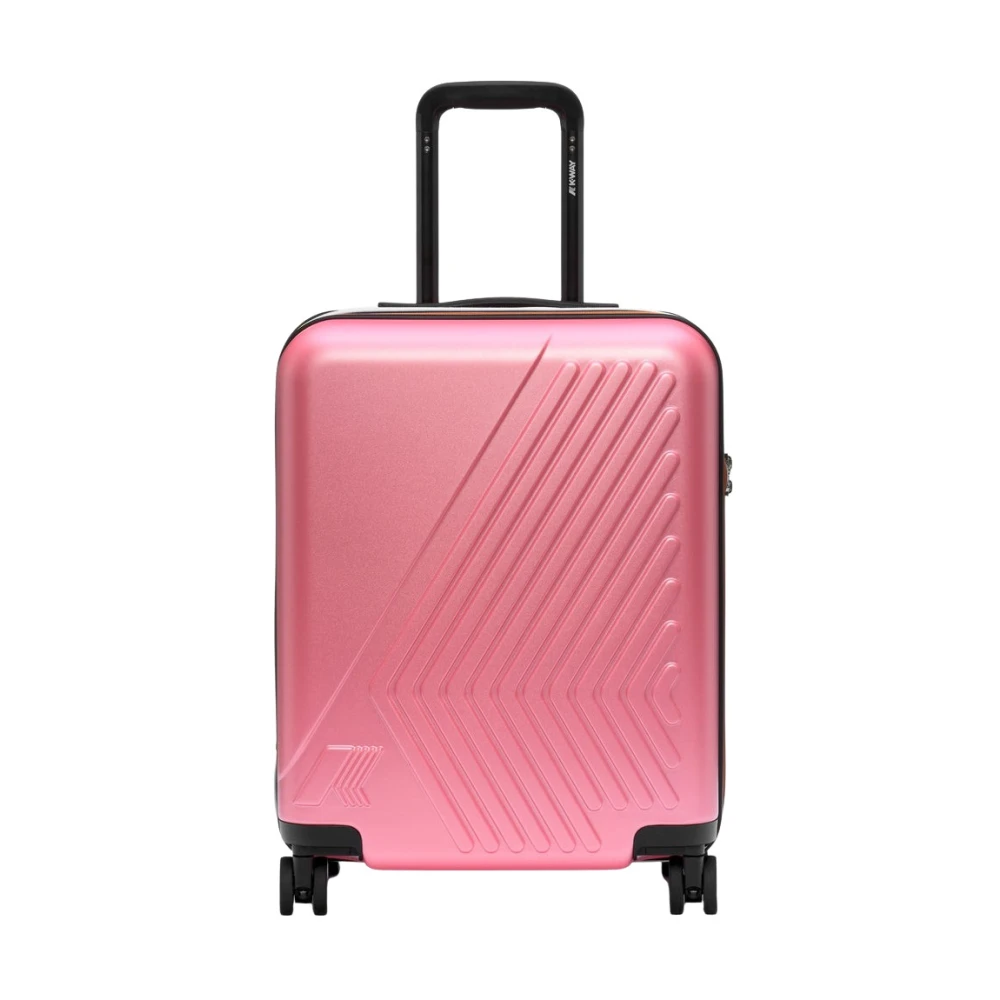 K-Way Unisex Rosa - Eudoxie Logo Trolley - Suitcases - One Size