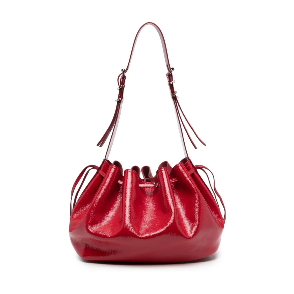 Givenchy Rode Patentleren Trekkoordtas Red Dames