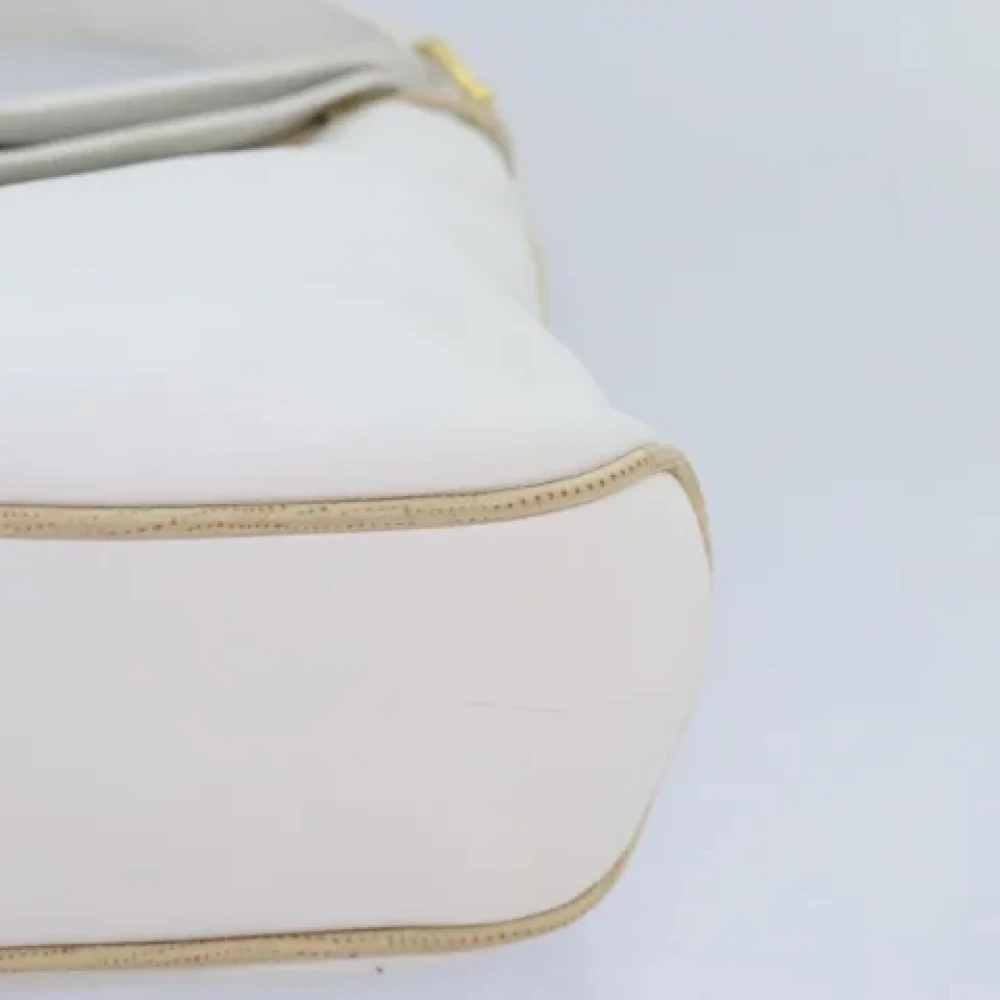 Celine Vintage Pre-owned Leather celine-bags White Dames
