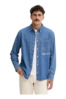 KLJ Regular Denimskjorta