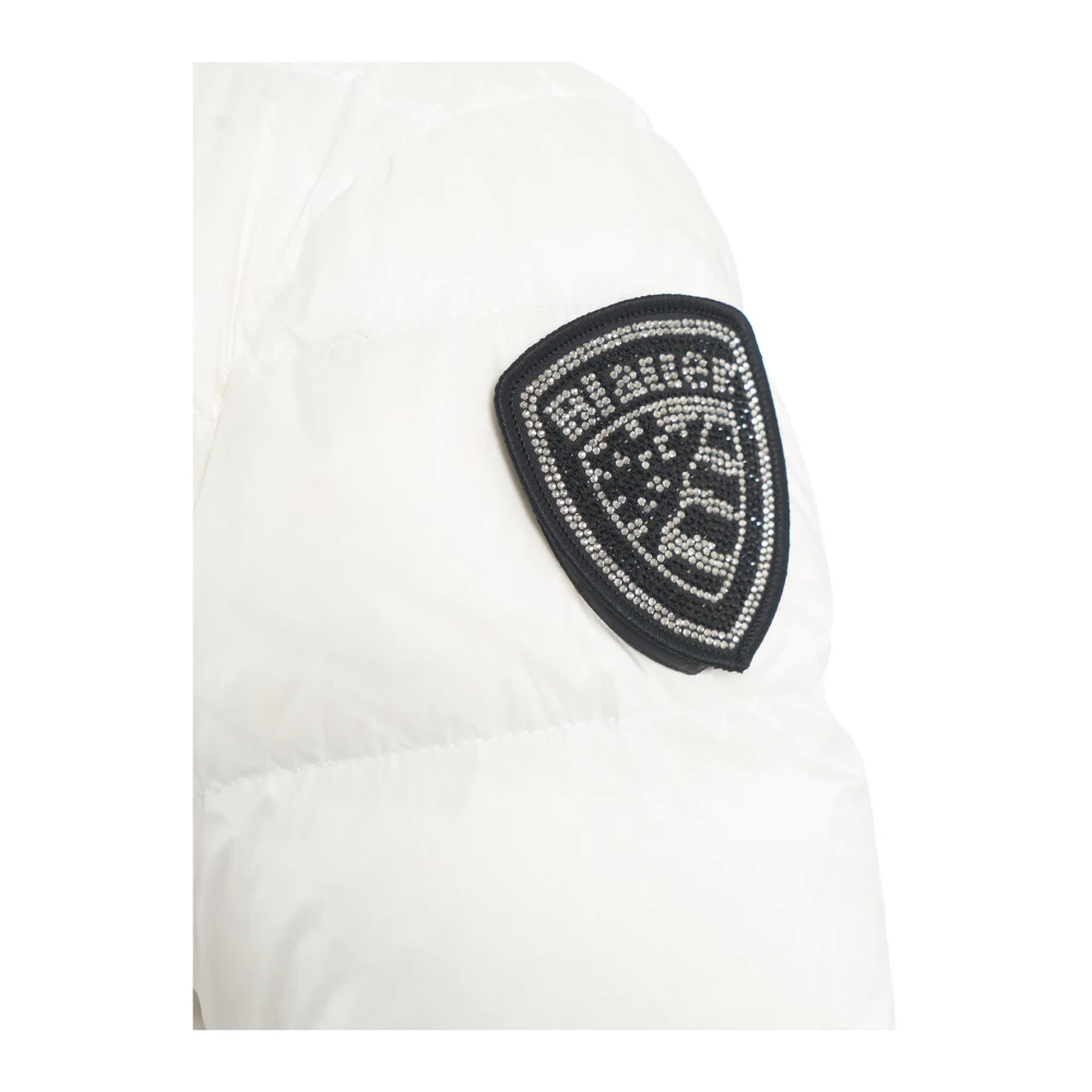 Blauer Witte jassen voor vrouwen Aw24 White Dames