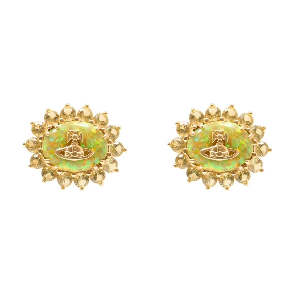 Vivienne Westwood Women's Yellow Earrings, One Size, Annia Earrings