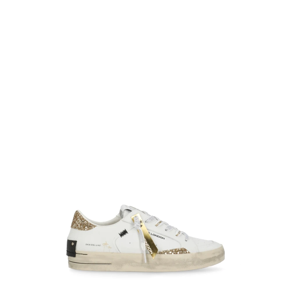 Crime London SK8 Deluxe Dames Schoenen Wit
