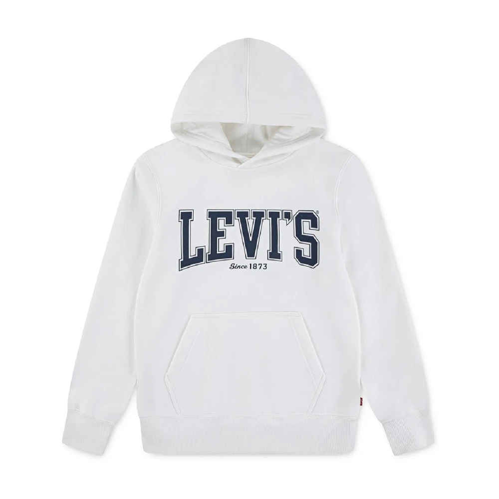 Levi's Boys White Kids Sweatshirts, 5 Y, Sweatshirt