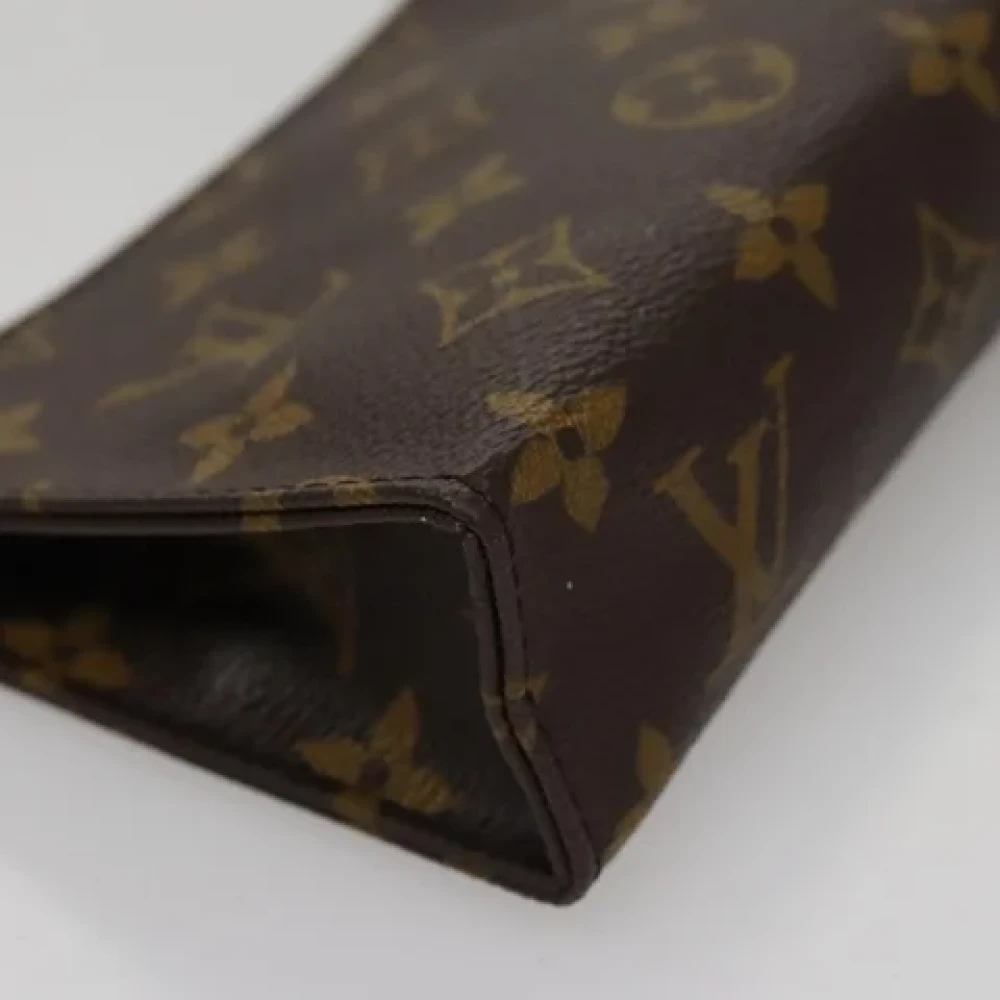 Louis Vuitton Vintage Pre-owned Canvas pouches Brown Dames