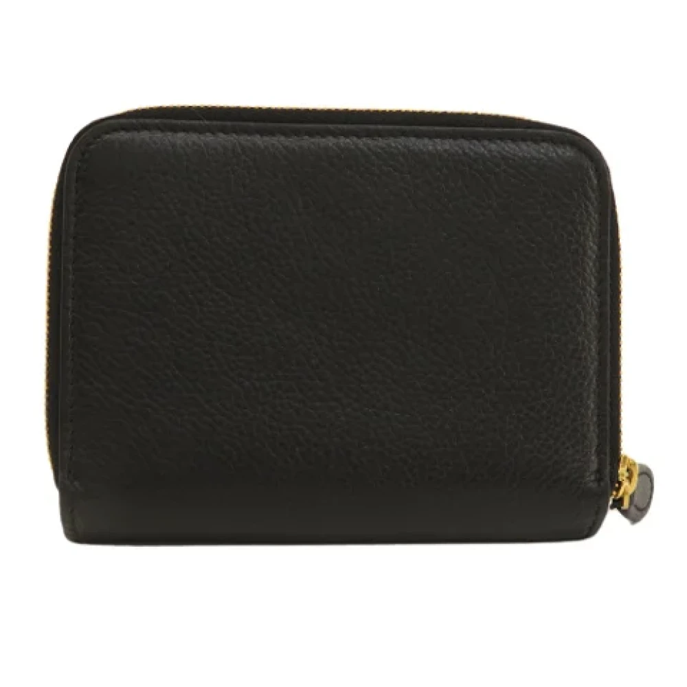 Balenciaga Vintage Pre-owned Leather wallets Black Dames