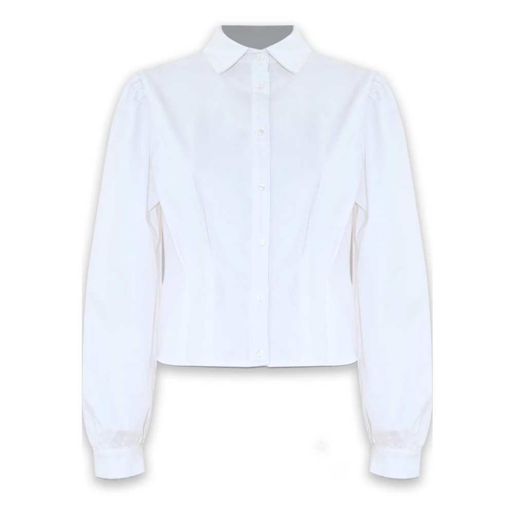 Kocca White Chic Party Ready Blouse - Female - Shirts - S - Blouses & Shirts