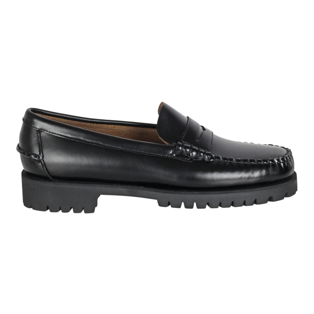Sebago Donna Nero - Dan Lug Moccasin - Shoes - 37 Eu - Immagine 5