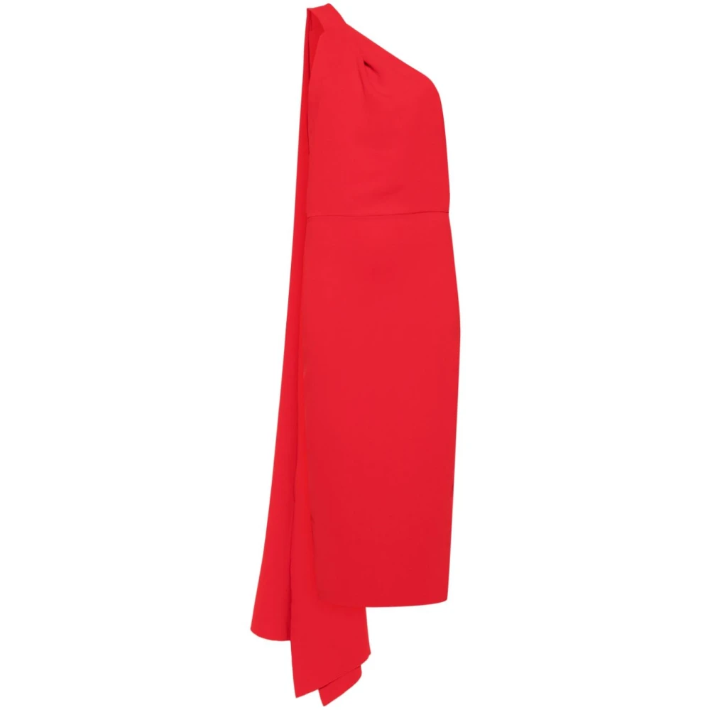 Solace London Rode Jurken voor Vrouwen Elegante Stijl Red Dames
