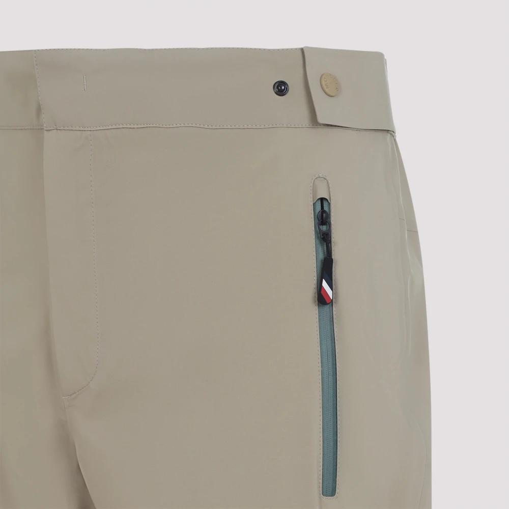 Moncler Lichtbeige Broeken voor Mannen Beige Heren
