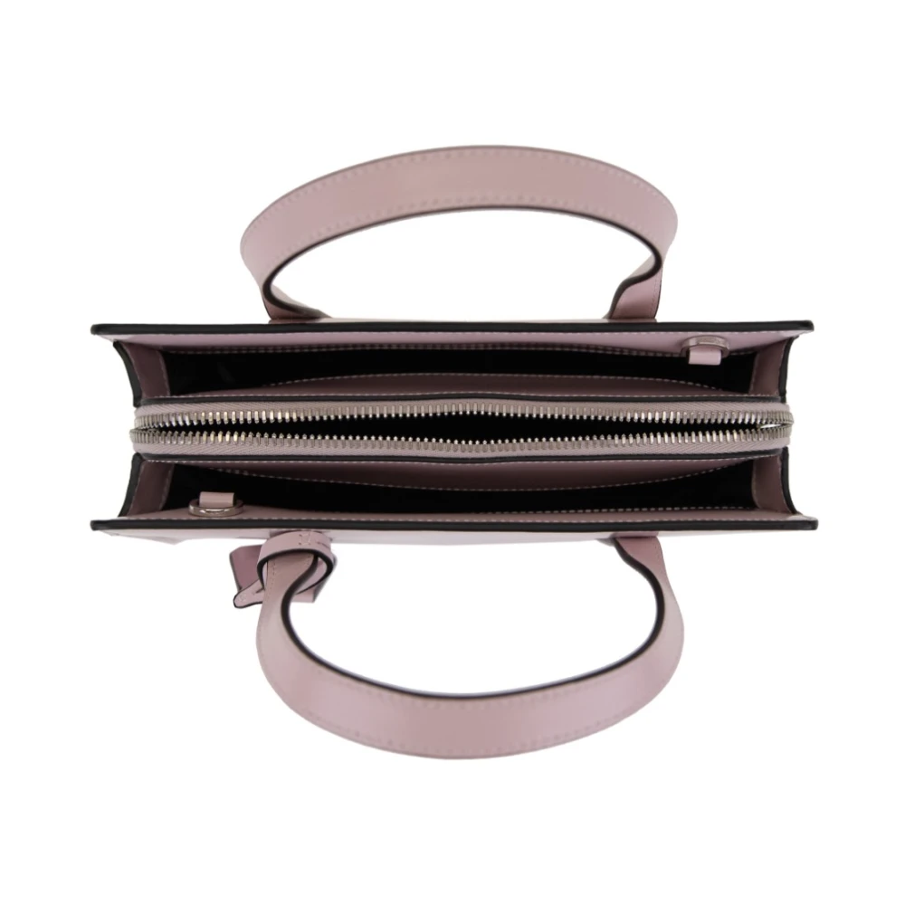 Prada Schoudertas van geborsteld leer voor dames Pink Dames
