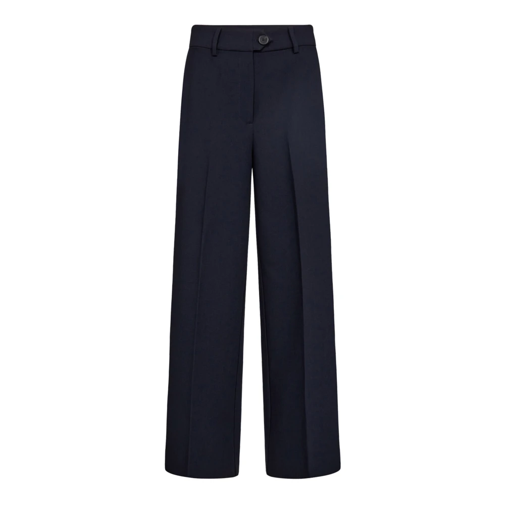 Co'couture Women's Blue Wide Trousers, Xl, Volacc Wide Pant