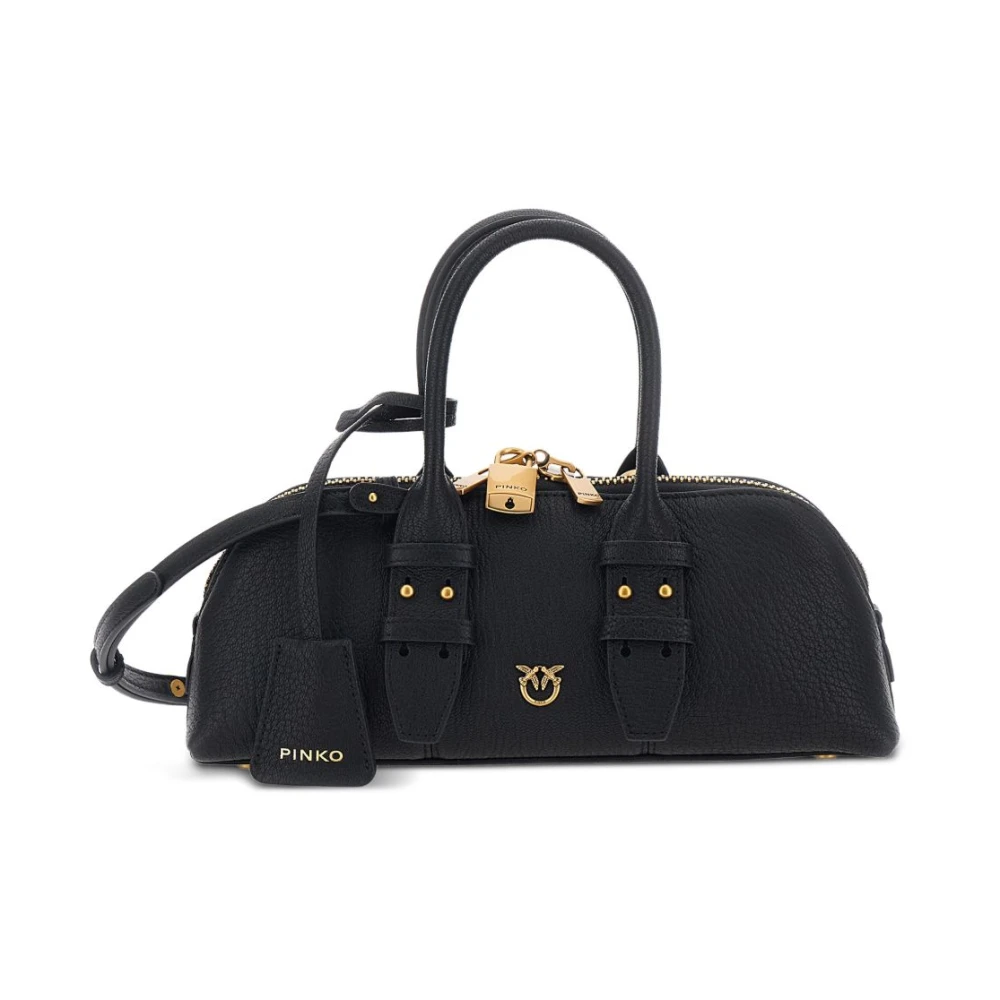 Pinko Donna Nero - Borsa Bowling - Bags - One Size