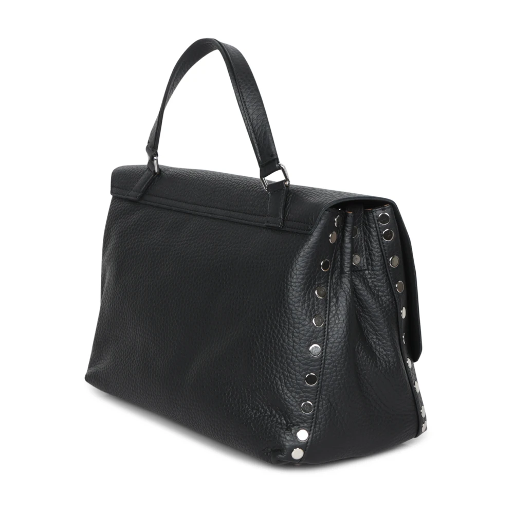 Zanellato Verstelbare leren tas voor stedelijke elegantie Black Dames
