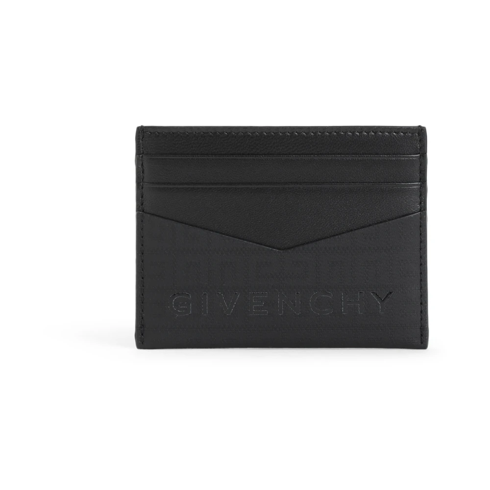 Givenchy Zwarte Accessoires Portemonnee Stijlvolle Moderne Man Black Heren