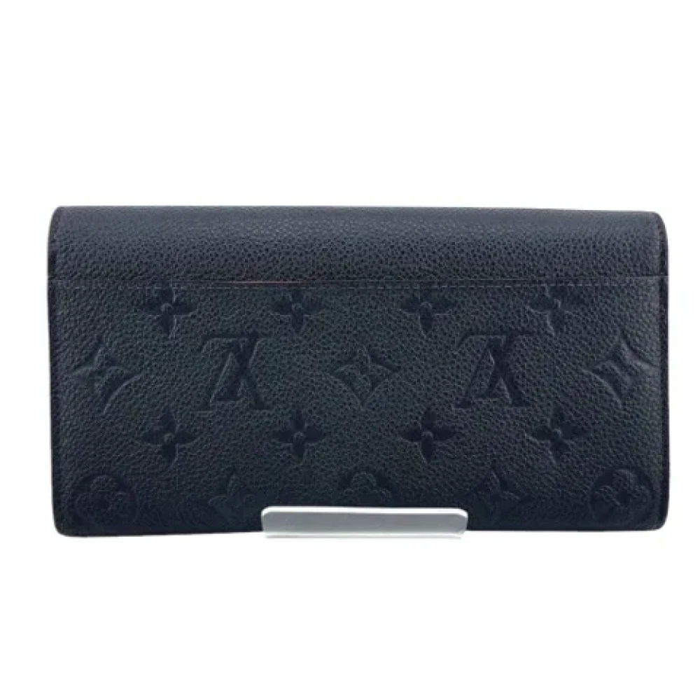 Louis Vuitton Vintage Pre-owned Fabric wallets Blue Dames