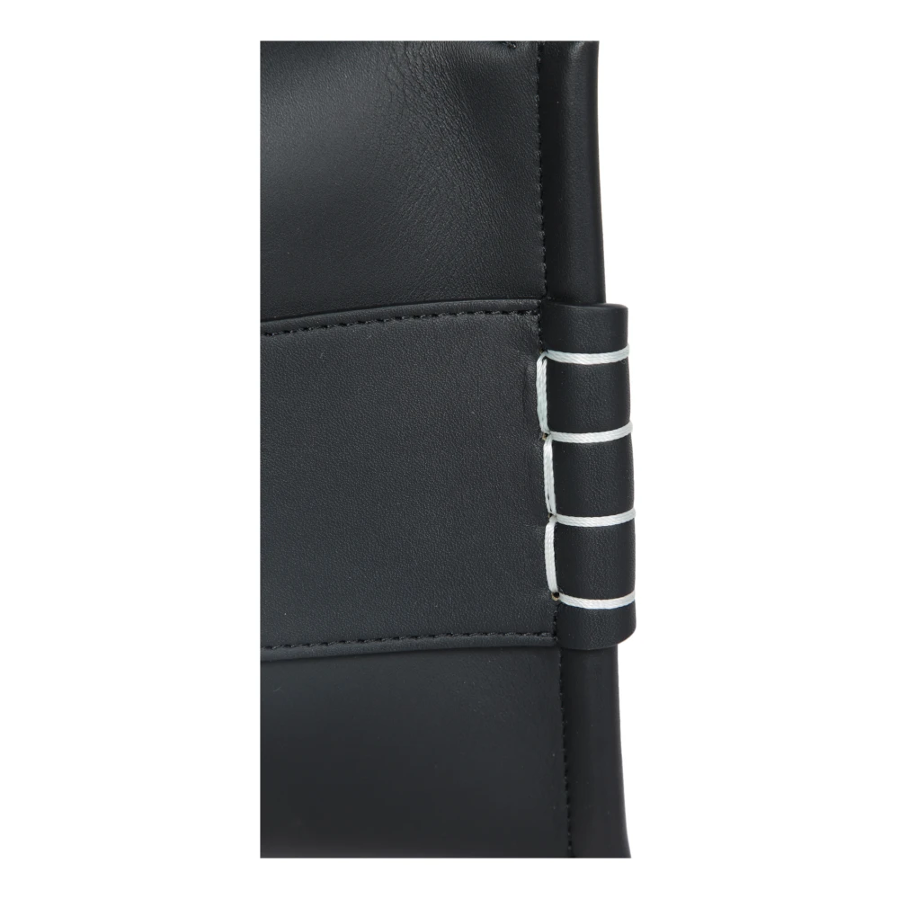JW Anderson Minimalistische Tas met Zilveren Afwerking Black Dames