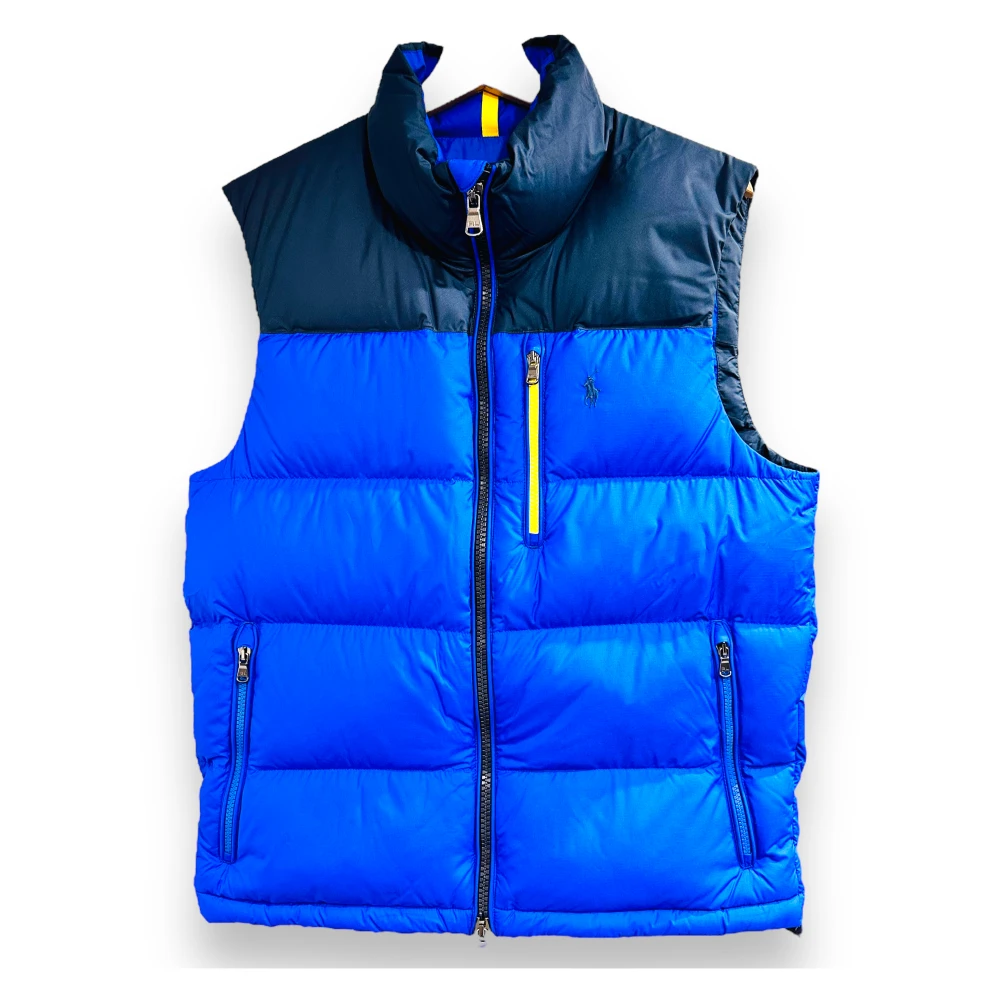Polo Ralph Lauren Blauwe Mouwloze Jas Regular Fit Blue Heren
