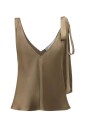 top-en-soie-olive-a-col-v