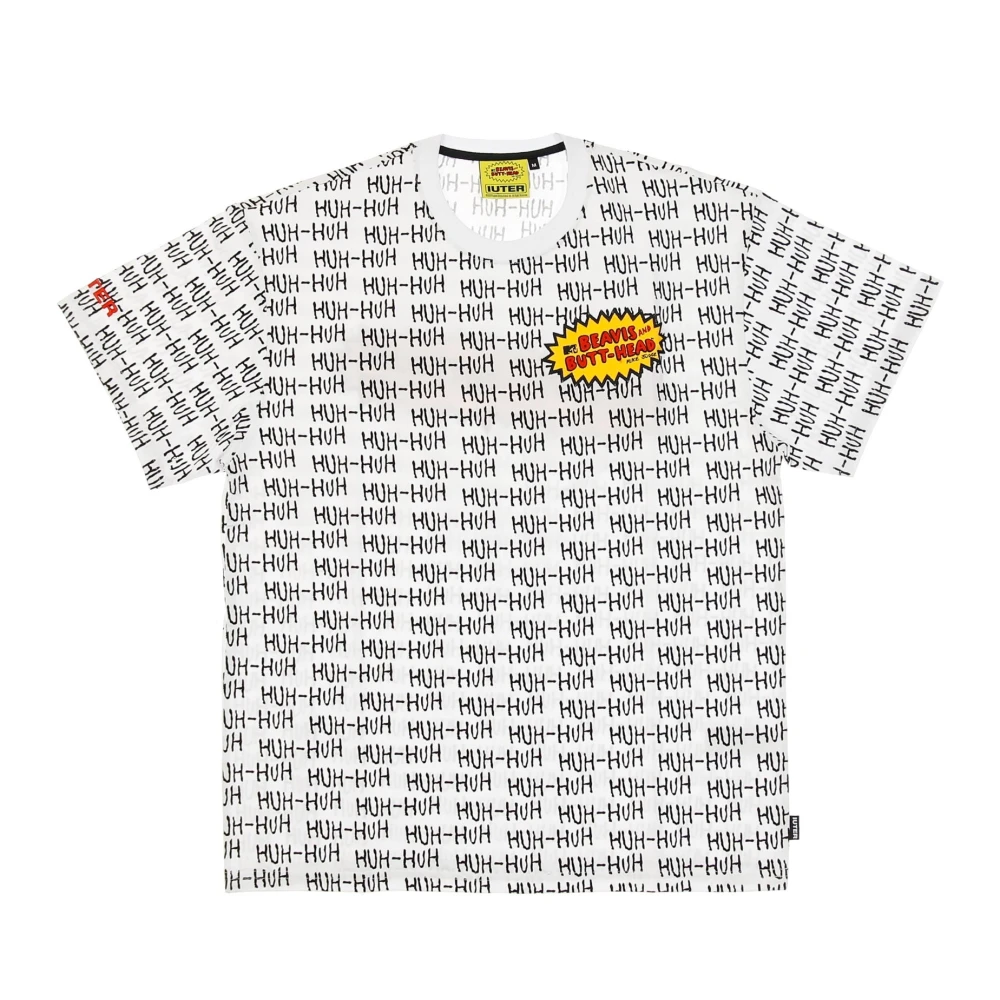 Iuter Ignorant Tee Wit Heren T-shirt White Heren