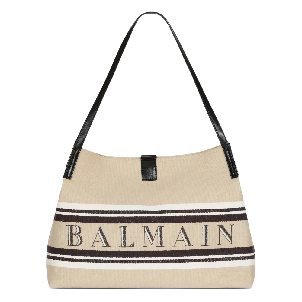Balmain Women's Beige Medium Release Shopper Bag - Shopping Bags - One Size - Bags